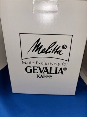 Melitta Gevalia Kaffe Coffee Maker BCM-4C White 4-Cup Capacity Vintage